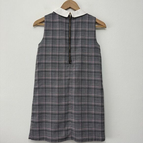 Forever 21 Girls Plaid Dress with Peter Pan Collar size XL - Picture 3 of 7